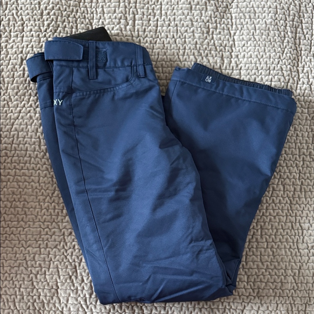 ROXY GIRL Navy Blue Snowboard Pants size 12